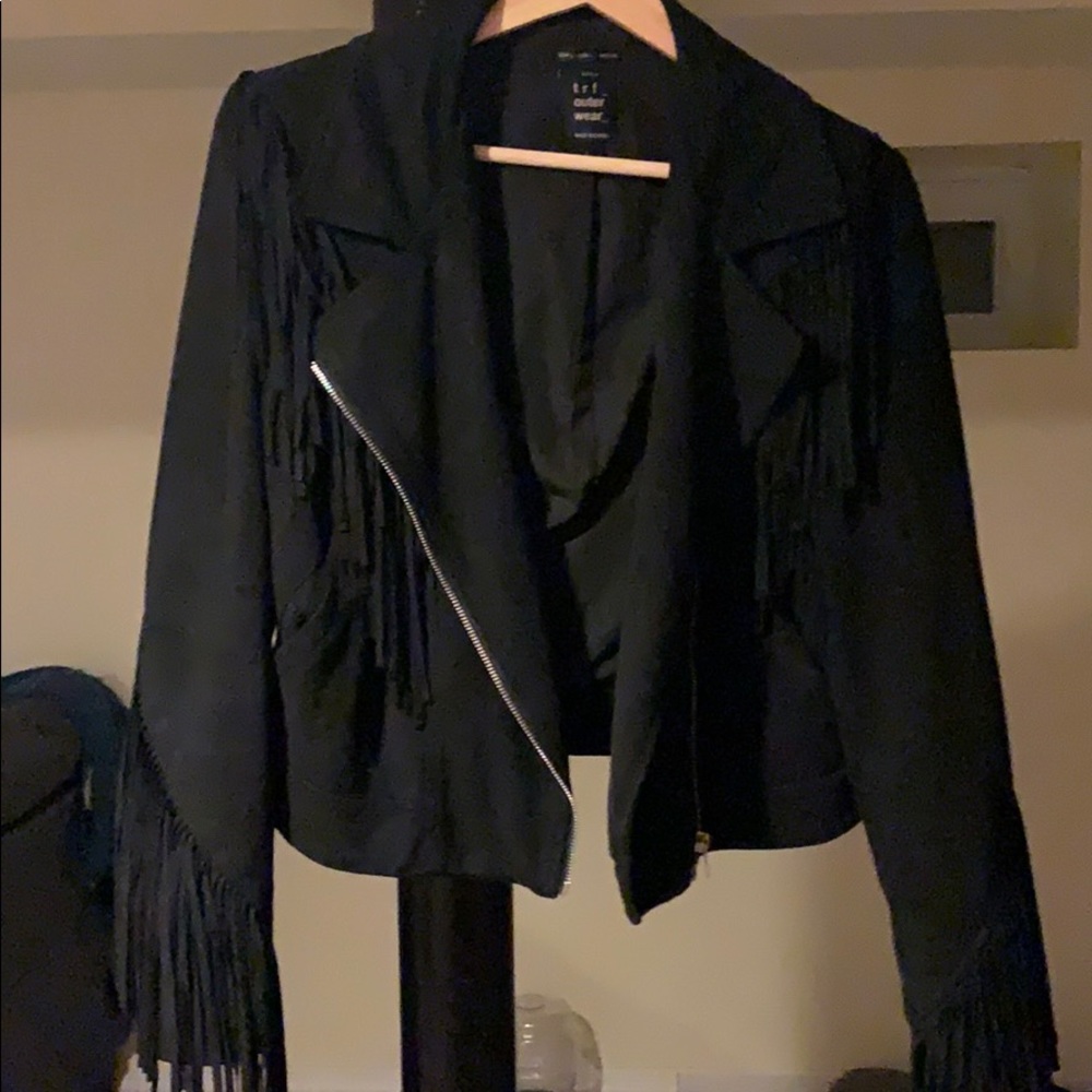 Zara Jacket With Tassels